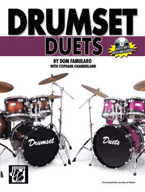 DrumSet Duets Book Cover